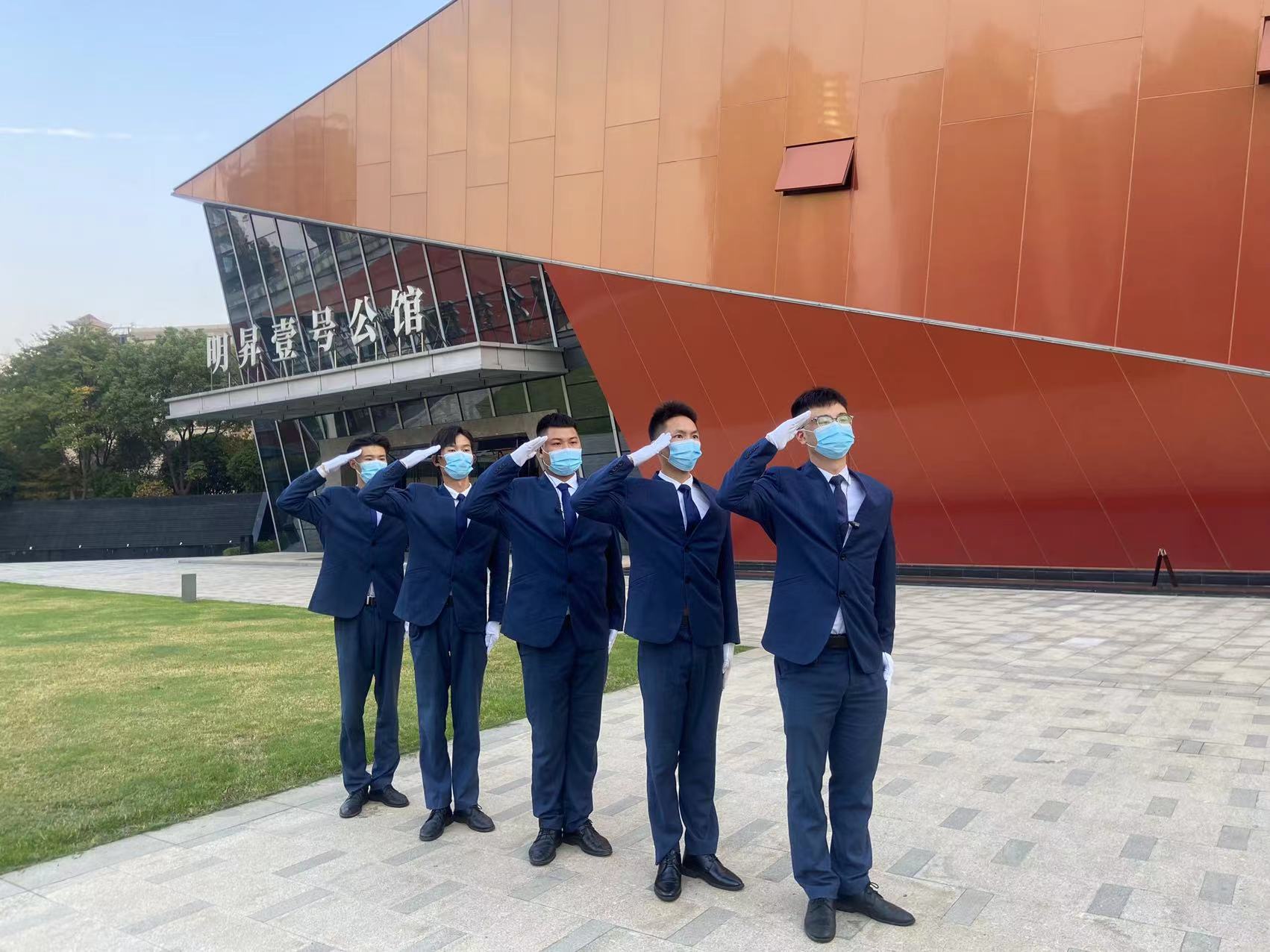 长沙保安形象岗的选拔与薪